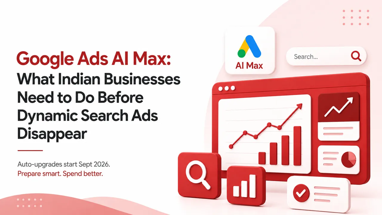 Google Ads AI Max: What Indian Businesses Need to Do Before Dynamic Search Ads Disappear