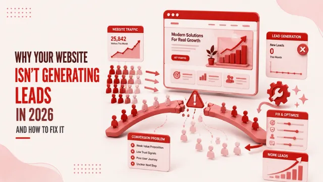 Why Your Website Isn’t Generating Leads in 2026 (And How to Fix It)