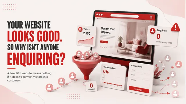 Your Website Looks Good. So Why Isn’t Anyone Enquiring?