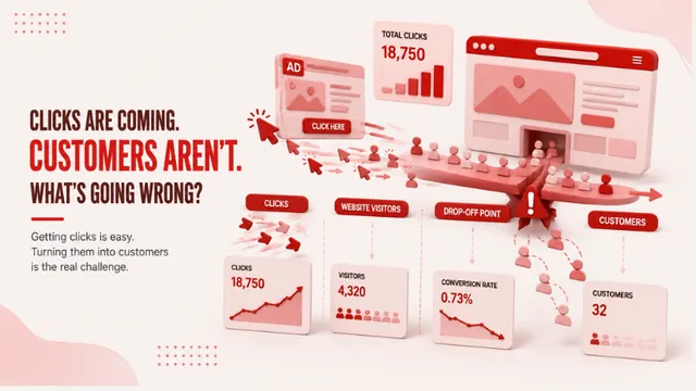 Clicks Are Coming. Customers Aren’t. What’s Going Wrong?